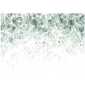 Tapeta Winylowa Na Flizelinie Ścianę WALLARENA 368x254 cm Fototapeta Do Sypialni Salonu Liście 1 szt.