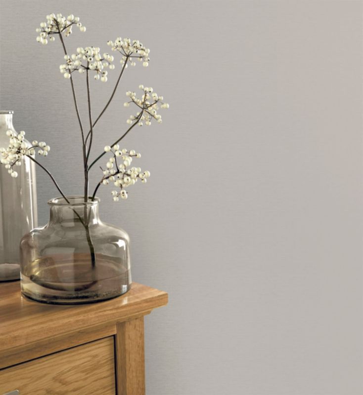 Tapeta winylowa na flizelinie GoodHome Arceau szara