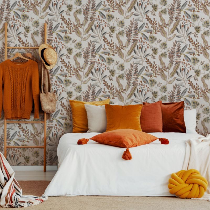 Tapeta winylowa na flizelinie GoodHome Bronz jasnobeżowa