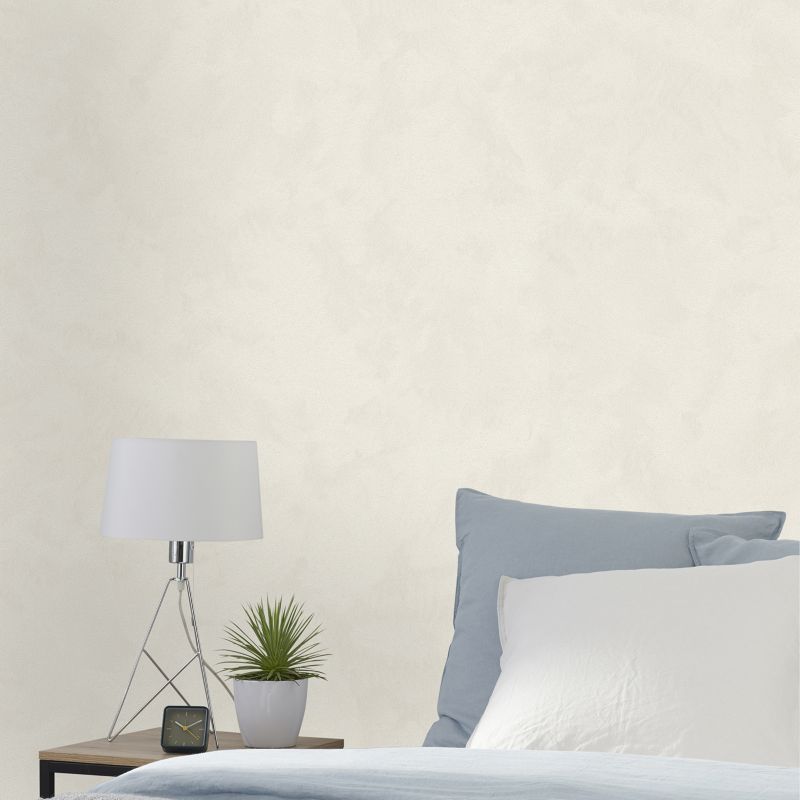 Tapeta winylowa na flizelinie GoodHome Izier kremowa