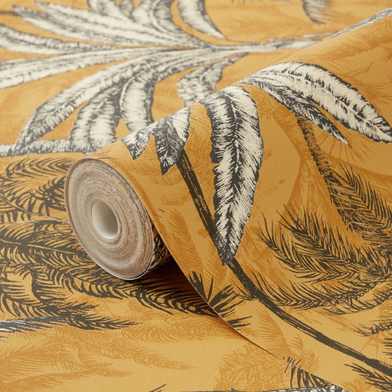 Tapeta winylowa na flizelinie GoodHome Rophyte palmy Majsterkowanie w