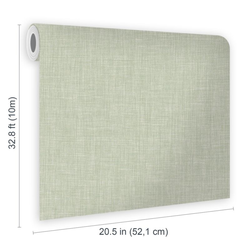 Tapeta winylowa na flizelinie Soft Linen Pale Sage