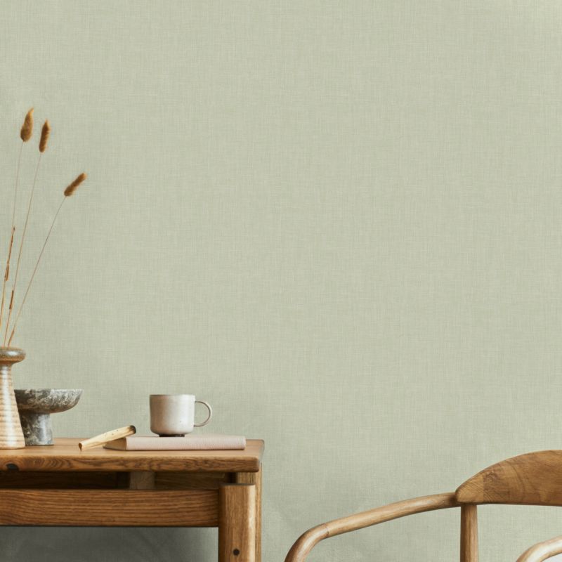 Tapeta winylowa na flizelinie Soft Linen Pale Sage