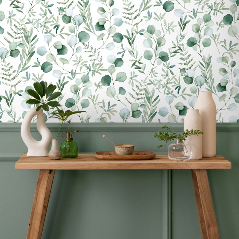 Tapeta winylowa na flizyelinie GoodHome Cedrela zielona