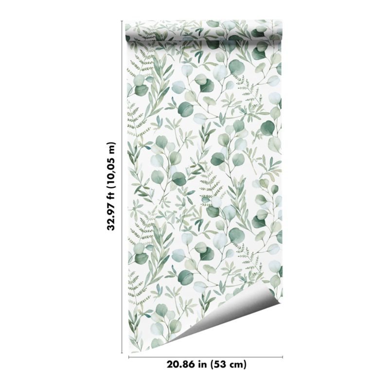 Tapeta winylowa na flizyelinie GoodHome Cedrela zielona
