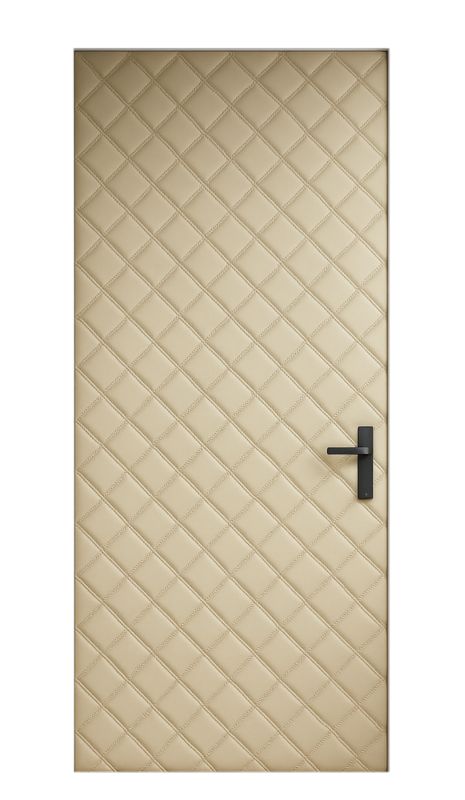 Tapicerka drzwiowa Ultrasonic Beżowa 115 x 215 cm obicie na drzwi ocieplenie uszczelnienie wygłuszenie 1 szt.