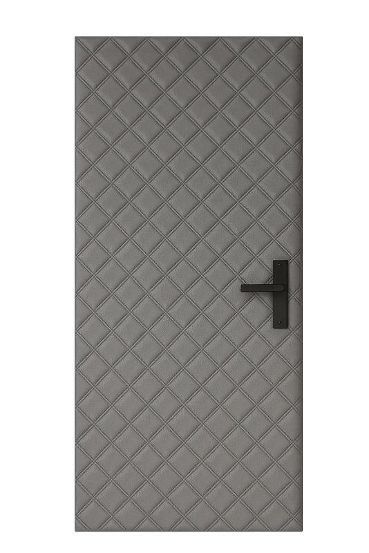 Tapicerka drzwiowa Ultrasonic Grafitowa 115 x 215 cm obicie na drzwi ocieplenie uszczelnienie wygłuszenie 1 szt.