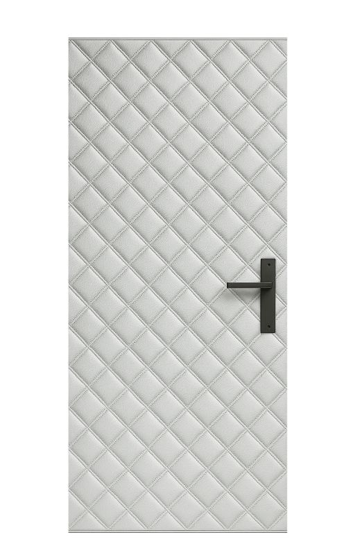 Tapicerka drzwiowa Ultrasonic Srebrna 115 x 215 cm obicie na drzwi ocieplenie uszczelnienie wygłuszenie 1 szt.