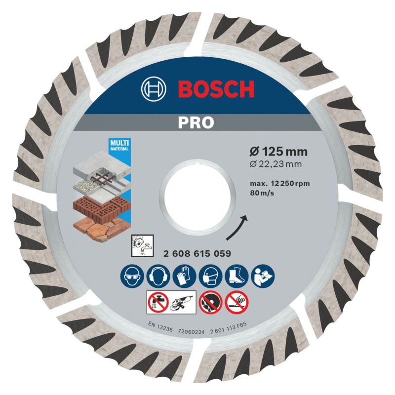 Tarcza diamentowa Bosch PRO 2 x 125 mm