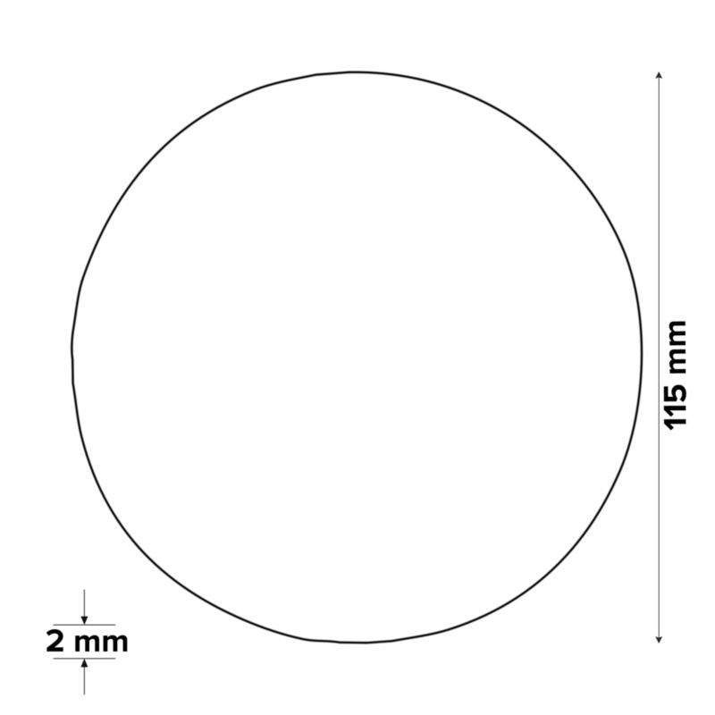 Tarcza diamentowa Erbauer ciągła 115 x 22,2 mm