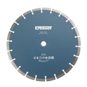 Tarcza diamentowa Erbauer segmentowa 300 x 20 mm