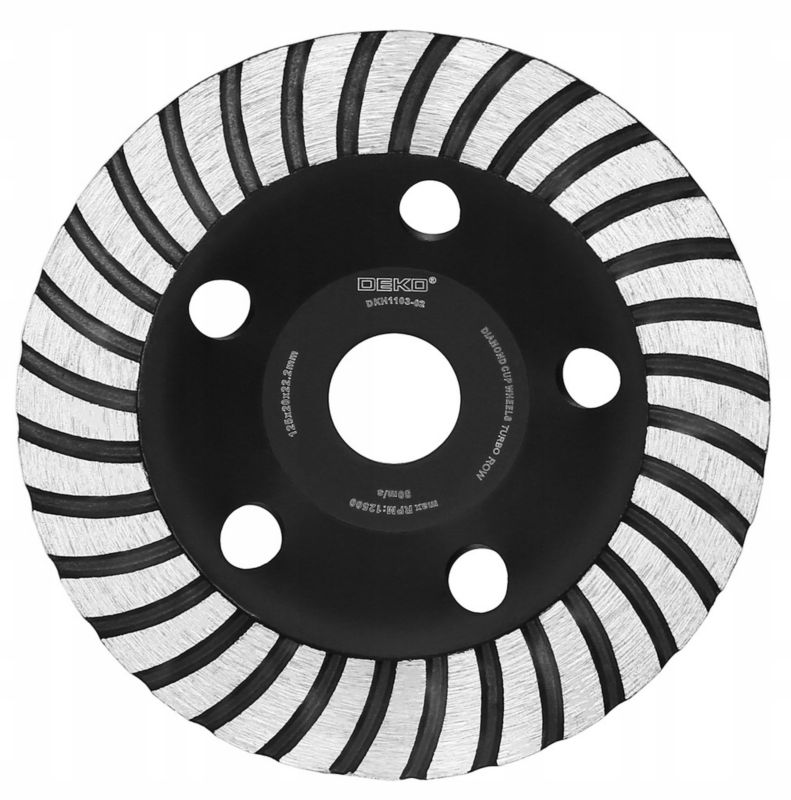 Tarcza diamentowa garnkowa DEKO do szlifowania betonu 125mm 1 szt.
