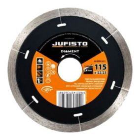 Tarcza diamentowa Jufisto pełna 115 x 1,4 x 22,23 mm