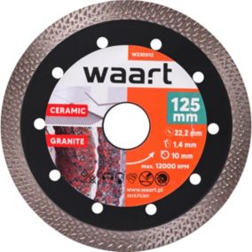Tarcza diamentowa Jufisto warkocz 125 x 1,4 x 22,2 mm