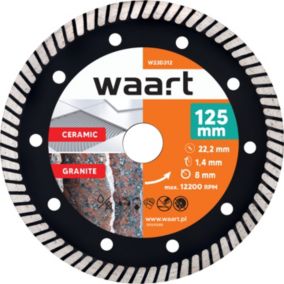 Tarcza diamentowa Waart 125 mm