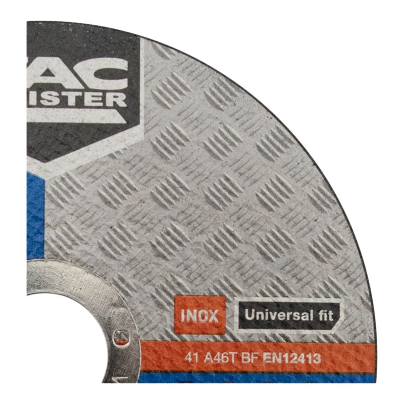 Tarcza do cięcia Inox Mac Allister 125 x 1 x 22,2 mm