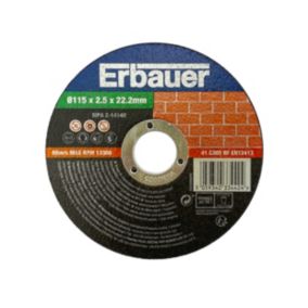 Tarcza do cięcia kamienia i betonu Erbauer segmentowa 115 x 2,5 x 22,2 mm