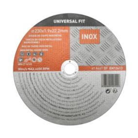 Tarcza do cięcia metalu inox Universal fit 230 x 1,9 mm