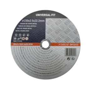 Tarcza do cięcia metalu Universal fit 230 x 2,5 mm