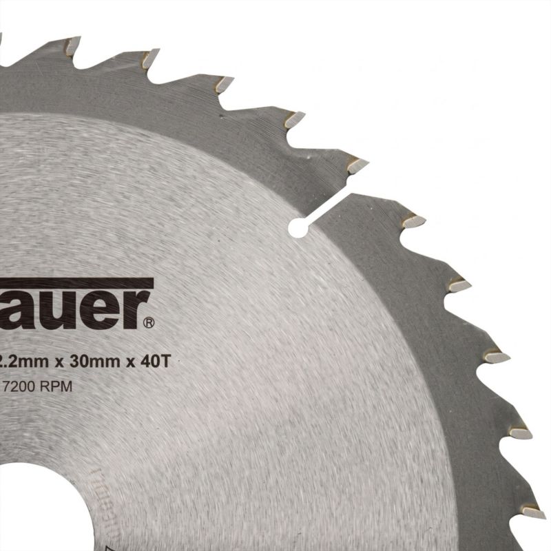 Tarcza do drewna Erbauer 210 x 30/25/20/16 mm 40T