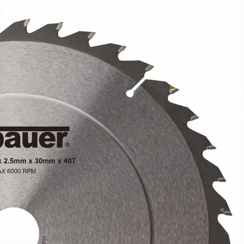 Tarcza do drewna Erbauer 254 x 30/25/20/16 mm 40T
