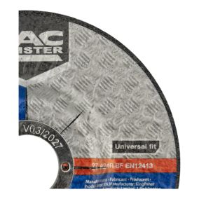 Tarcza do szlifowania metalu Mac Allister 115 x 6 x 22,2 mm