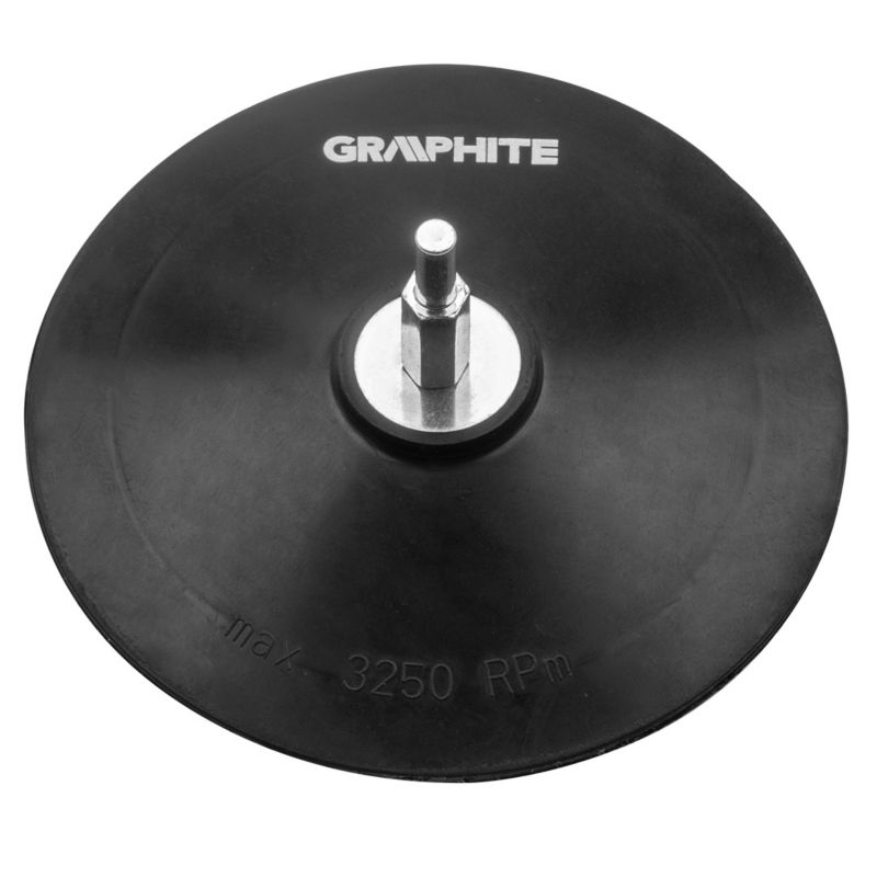 Tarcza elastyczna GRAPHITE z rzepem 125 mm, stała 1 szt
