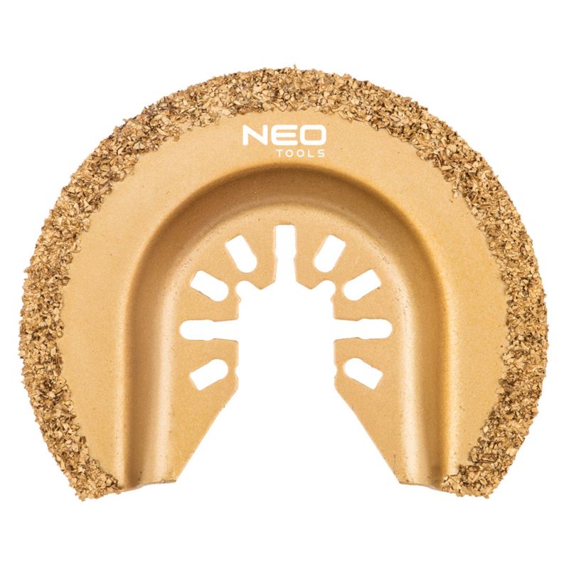 Tarcza półokrągła do ceramiki NEO TOOLS, 65 mm, pokrycie nasypem z węglika wolframu 1 szt