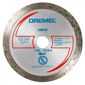 Tarcza tnąca do płytek Dremel 77 x 11,1 mm