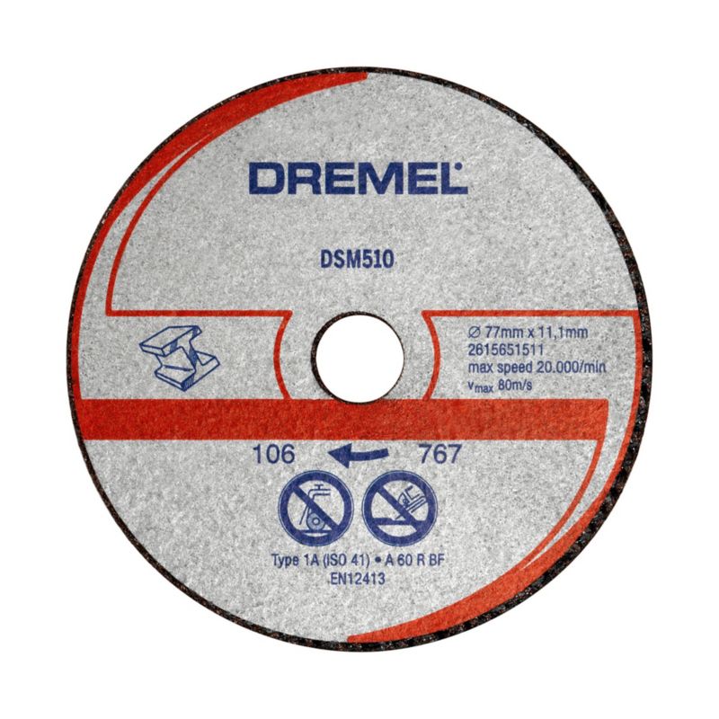 Tarcza tnąca Dremel 77 x 11,1 mm 3 szt.