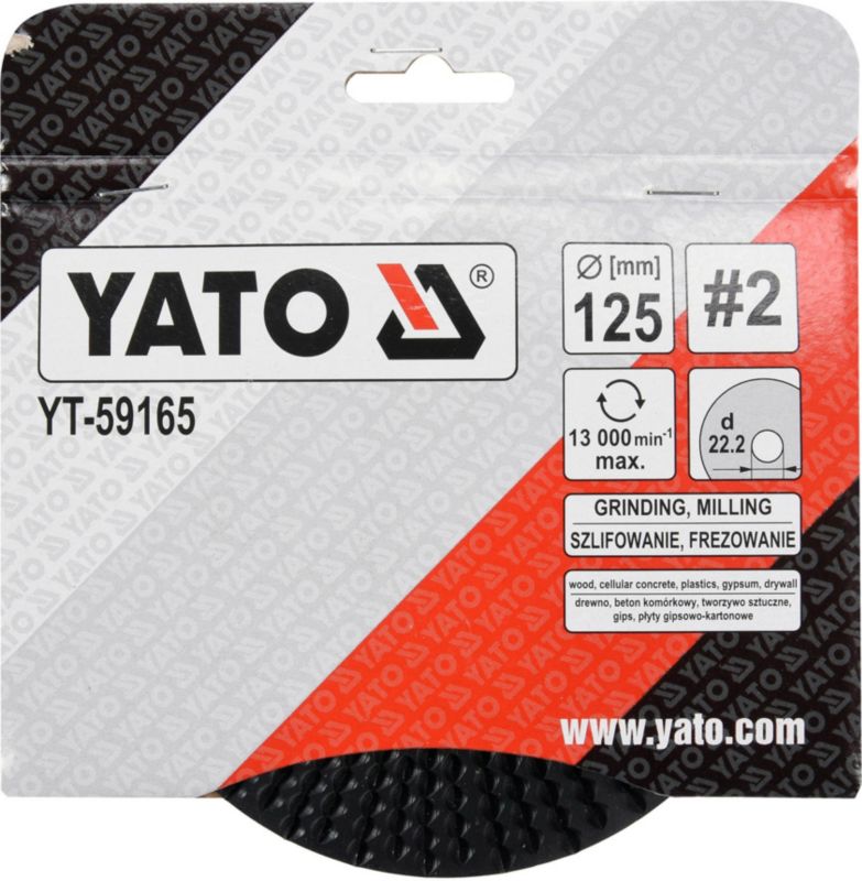 Tarnik skośny Yato 125 mm nr2 YT-59165