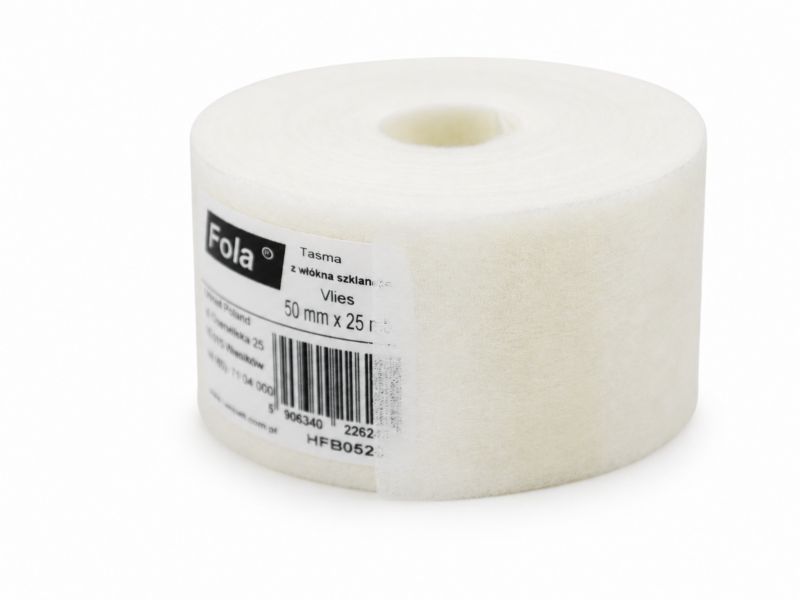 Taśma fizelinowa Fola Vlies 50 mm x 25 mb