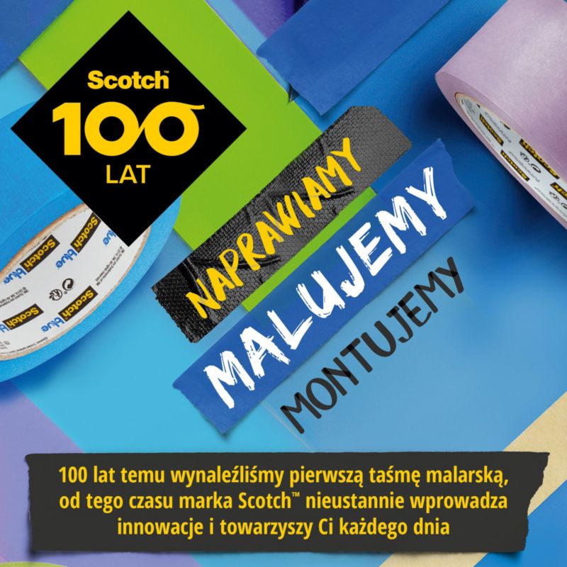 Taśma montażowa 3M 19 mm x 1,5 m transparentna