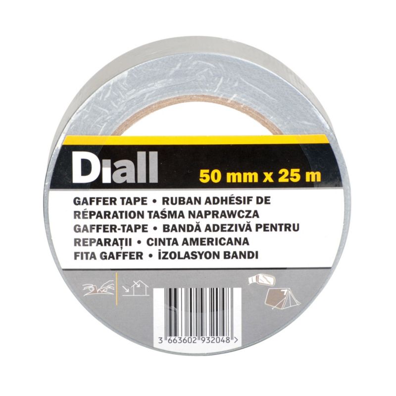 Taśma naprawcza Diall 50 mm x 25 m srebrna