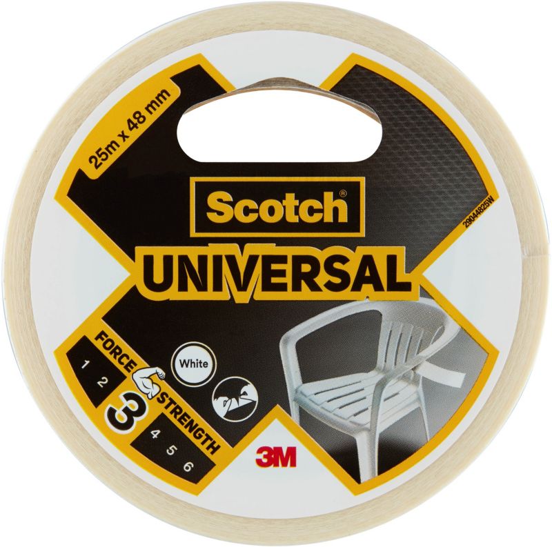 Taśma naprawcza Scotch 25 m x 48 mm biała