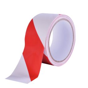 Taśma ostrzegawcza Diall 50 mm x 33 m czerwono-biała