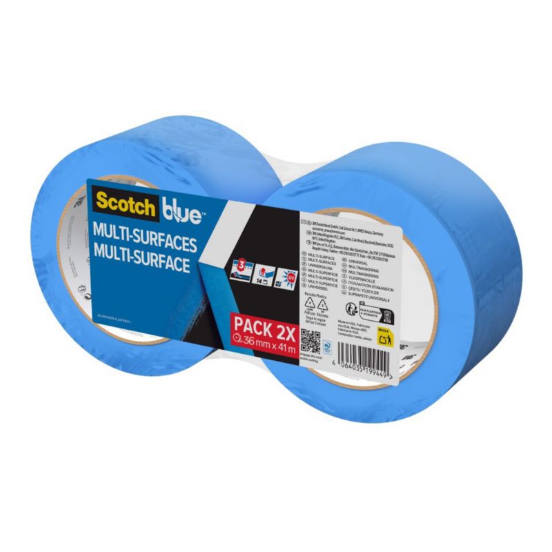 Taśma uniwersalna ScotchBlue 36 mm x 41 m 2 szt.