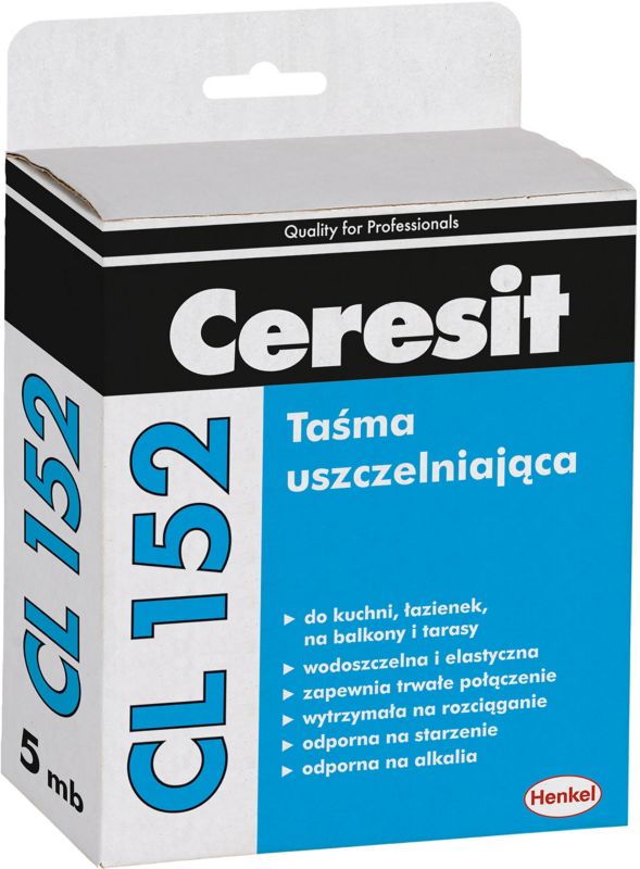 Taśma uszczelniająca Ceresit CL 152 5 m