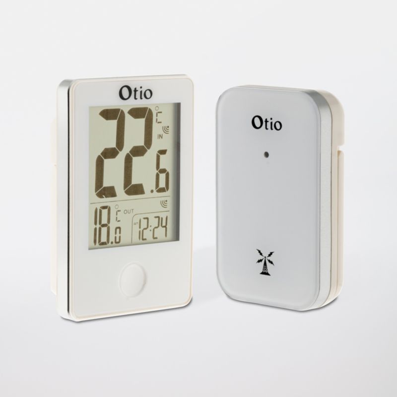 Termometr elektroniczny Otio bezprzewodowy biały