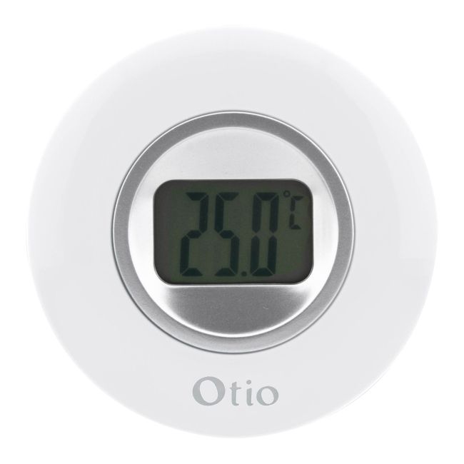 Termometr elektroniczny Otio okrągły biały