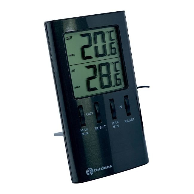 Termometr elektroniczny Terdens aluminiowy 1454