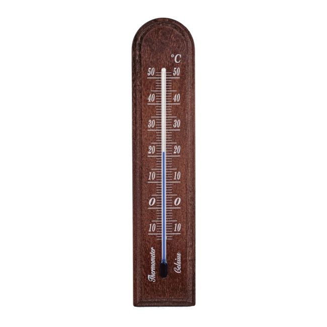 Termometr pokojowy Terdens drewniany 0242