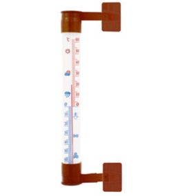Termometr zaokienny Terdens do PCV 26 x 240 mm