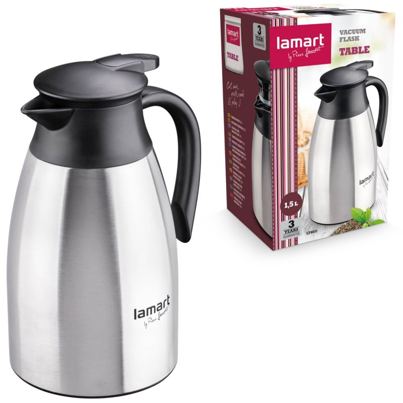 Termos  Lamart LT4032 Konferencyjny 1,5L Srebrny 1 szt