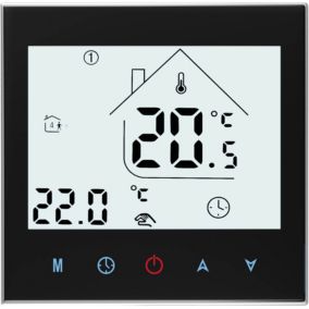 Termostat programowalny HD-T1000.B z komunikacją Wi-Fi czarny