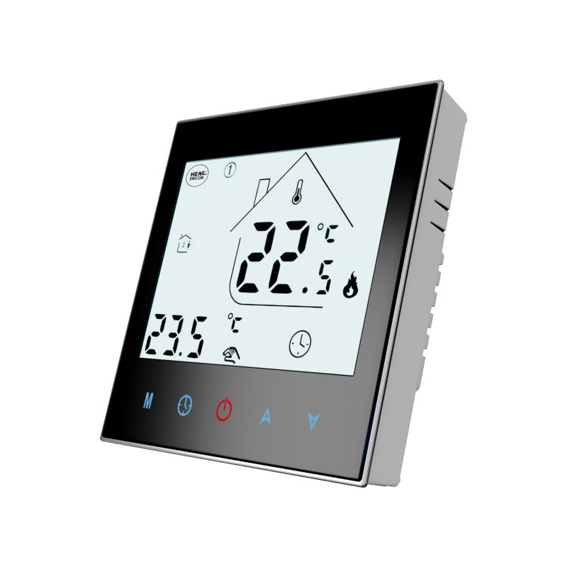 Termostat programowalny HD-T1000.B z komunikacją Wi-Fi czarny