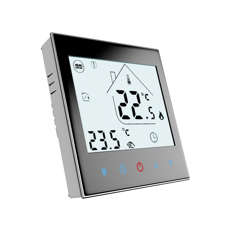 Termostat programowalny HD-T1000.B z komunikacją Wi-Fi czarny