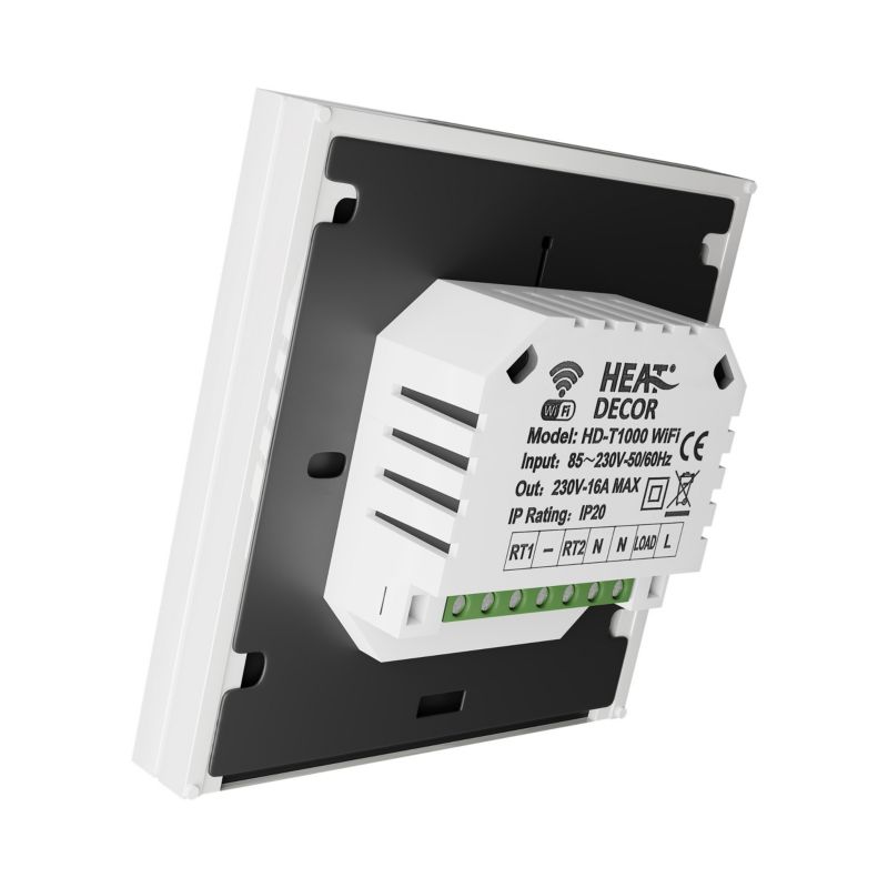 Termostat programowalny HD-T1000.W z komunikacją Wi-Fi biały