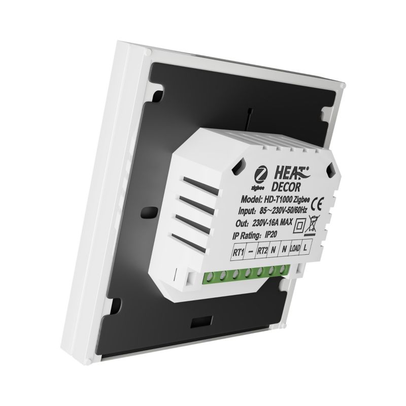 Termostat programowalny HD-T1000.W z komunikacją Zigbee 3.0 biały