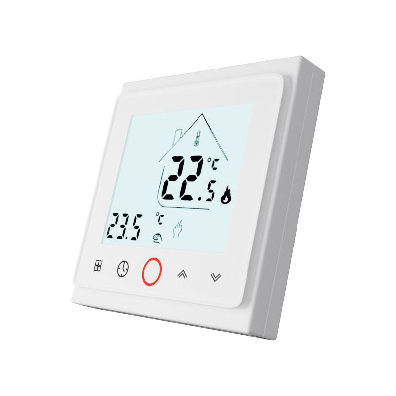 Termostat programowalny HD-T500.W z komunikacją Zigbee 3.0 biały